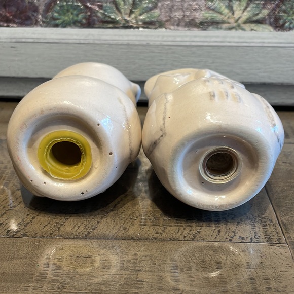 Vintage Owl salt & pepper shakers 4” - Picture 6 of 7